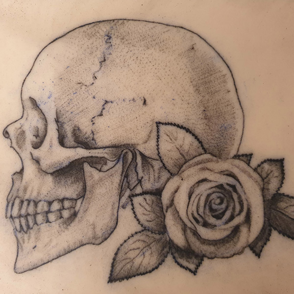 tattoo skull annecy